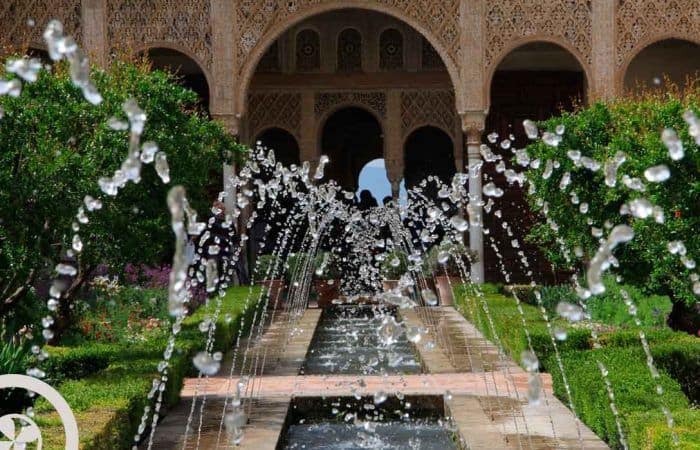 fountain alhambra seville to granada day trip