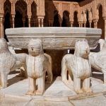 fountain lions alhambra seville to granada day trip