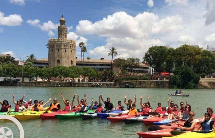 guadalquivir río de sevilla kayak sevilla tour