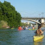 puente de triana kayak sevilla tour