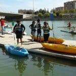 starting-the-kayak-sevilla-tour
